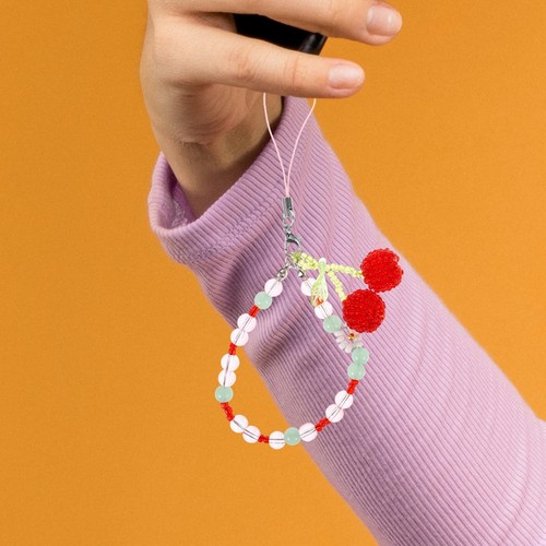 2 Pcs Phone Lanyard Beaded Strap Decorative Cellphone Charm - 第 4/12 張圖片