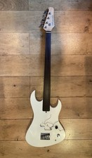 Vox White Shadow Fretless Bass, MIJ, 1980s , Project Guitar * Free postage *