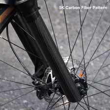 Innovative 300cm Bike Frame Protection Sticker with Carbon Fiber Aesthetic