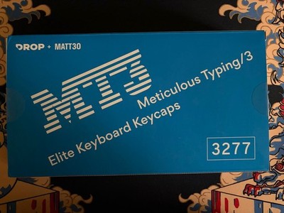 DROP+MATT30 - Keycaps - Ortho Set
