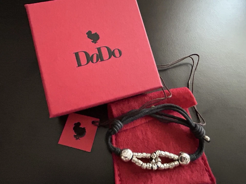 Dodo Pomellato Bracciale “Infinity” 24 Granelli Fuori Produzione e 2 pepite arge - Immagine 3 di 4