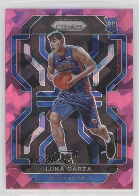 2021-22 Panini Prizm Pink Ice Prizm Luka Garza #303 Rookie RC 12g7