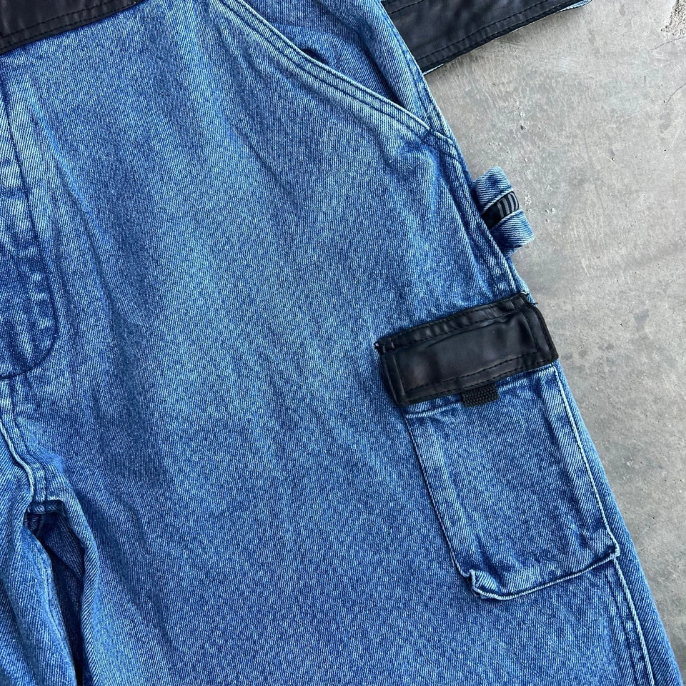 Mono vaquero vintage Noiz ilimitado años 90 raro estilo hip hop Y2K talla L Foto 4 de 4