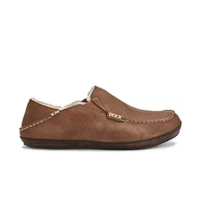 Olukai Men's Moloa Slipper - Toffee/Dark Wood NWB