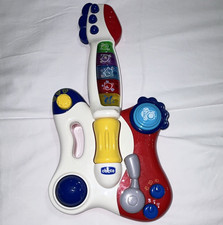 Chicco Electric Toy Guitar w/ Light-Up Buttons, Music Sound, Age 1-2