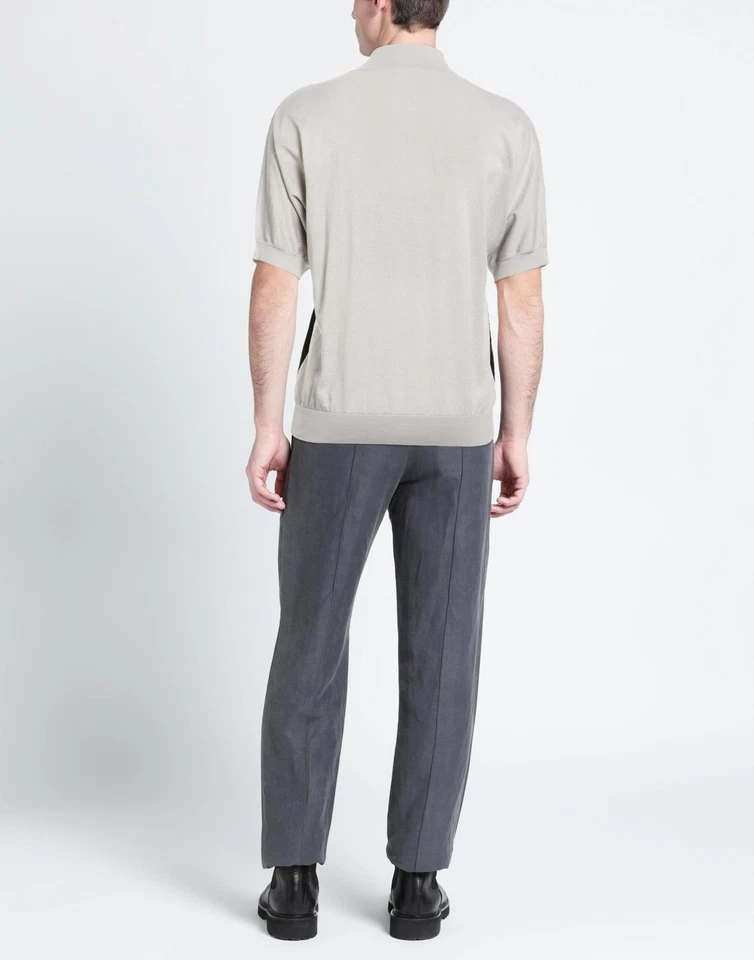 RRP€400 EMPORIO ARMANI Knitted T-Shirt Size XS V-Neck Short Sleeve Made in Italy - Image 2 of 4