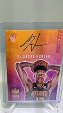 2019-20 Panini Court Kings De’Andre Hunter Rookie Fresh Paint Auto 149/149 RC
