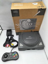 SNK Neo Geo CDZ CD-T02 Console System Bundle Controller AV Cable AC Adapter Box
