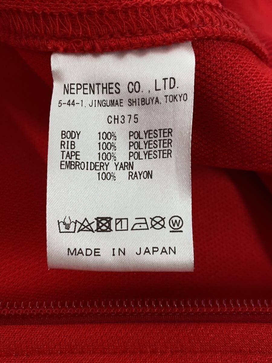 Needles M Polyester Red Plain Jacket - image 4