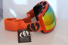 New in Box Electric Goggle EG2 GLOSS ORANGE/ GOLD CHROME w/yellow bonus lens