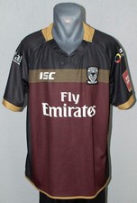 Warrington Wolves Rugby Jersey 2017 Mens Away Rugby Union Jersey Shirt Size S