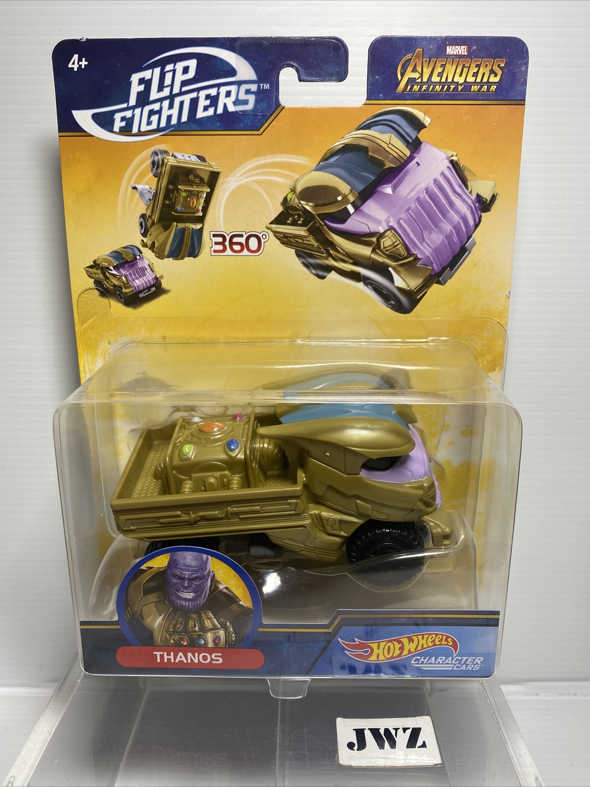 HOT WHEELS MARVEL AVENGERS FLIP FIGHTERS - THANOS