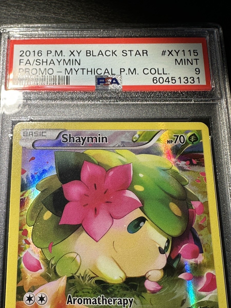 2016 Pokémon Shaymin XY115 XY Mythical Promo Collection MT
