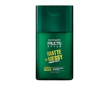 Garnier Fructis Style Matte and Messy Liquid Hair Putty for Men 4.2 Ounce