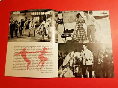 Vintage Danish Film Program "The Young Ones" Cliff Richard. - Imagen 3 de 7