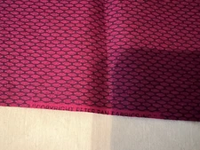 Vtg Peter Pan Cotton Fabric Purple Quilting Crafts 42" x 71"