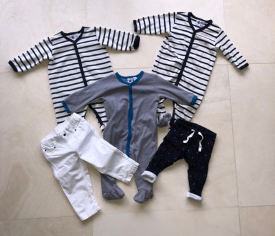 Petit Bateau Baby Boy 5-Piece Set, Sizes 6-12 Months