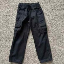 The Children's Place Boys' Pull-on Cargo Pants   Black, Size 6