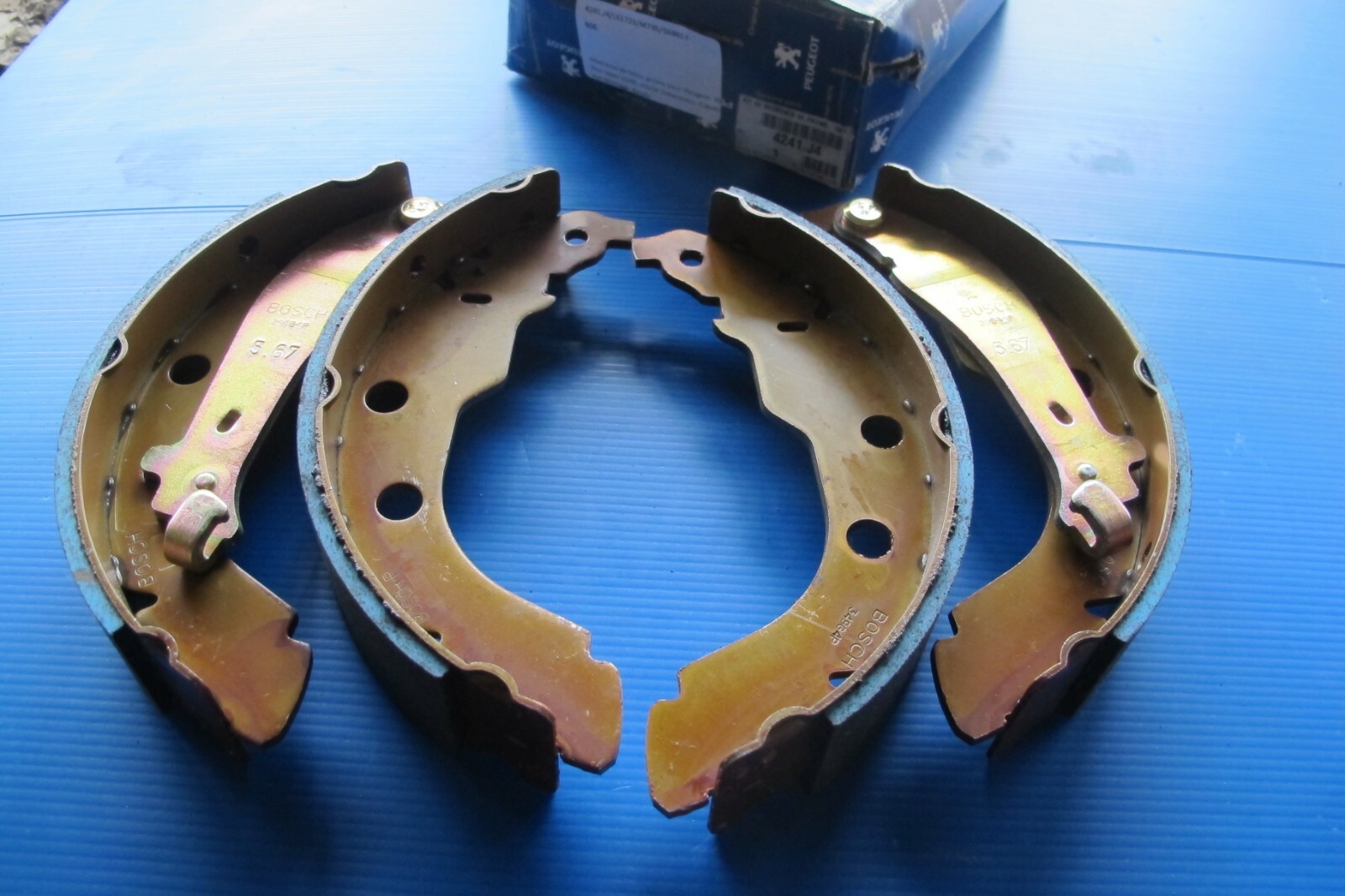 Mâchoires de freins arrière Peugeot 406 essence et diesel de 1995 à 2004