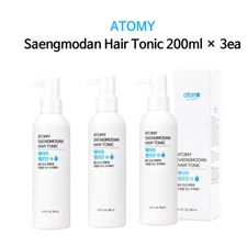 ATOMY Saengmodan Hair Tonic 200ml × 3ea scalp care for healthy hair