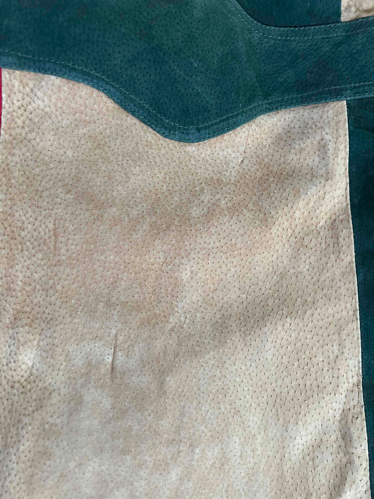 Leather Patchwork Tailored Coat Size M - Please R… - image 11