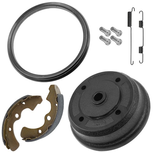 Front Brake Drum w/ Shoes fits Kawasaki Mule 3010 KAF620 KAF950 2001 2002 - 2008