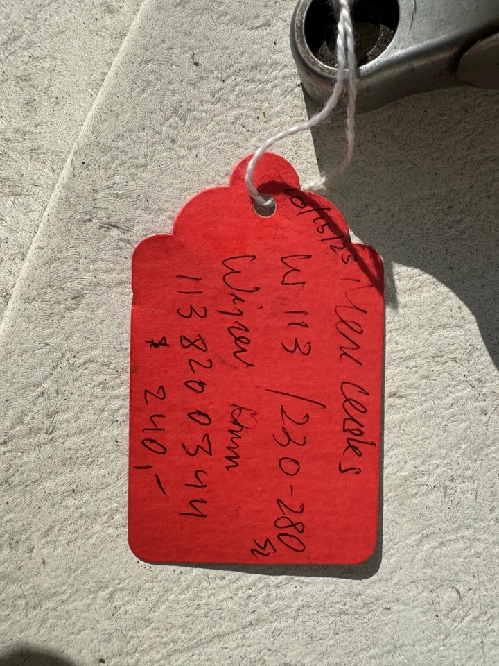 MERCEDES--BENZ W113 230SL 250SL 280SL, PAR LIMPIAPARABRISAS DELANTERO Foto 2 de 4