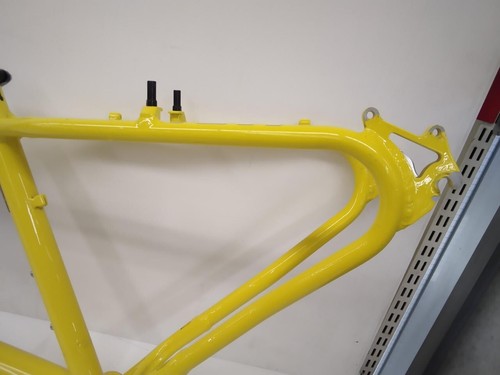 Cuadro YETI MTB ARC amarillo neumático tamaño 26 cm longitud tubo superior: aprox. 530mm Japón - Imagen 11 de 19