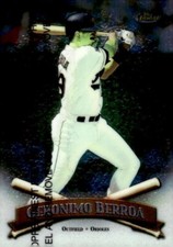 1998 Topps Finest #4 Geronimo Berroa Baltimore Orioles