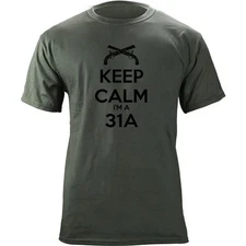 Classic Keep Calm I'm a 31A Military Police Officer T-Shirt