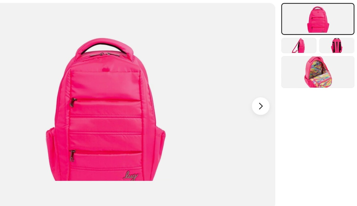 Lug Hopper Backpack Magenta NWT, Pink neon, medium bag | eBay