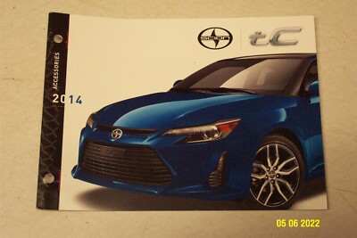 2014 Scion TC Coupe Accessories Original Car Dealer Sales Brochure 