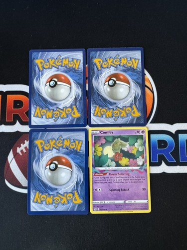 4x Comfey 079/196 x4 - Lost Origin - Pokemon TCG - Playset - NM - Picture 2 of 2
