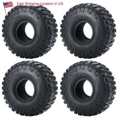 FLYXM RC 2.2'' Rock Soft Tires OD 150mm For 2.2 Rock Crawler Beadlock Wheel Rim
