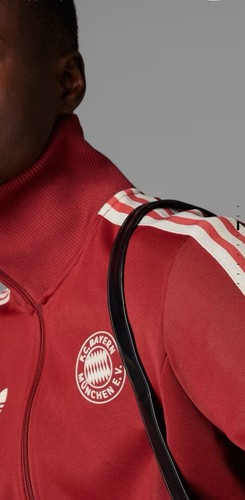 Gr. M Adidas Originals Herren BAYERN MÜNCHEN Trainingsanzug (Jacke & Hose) Retro Top - Bild 7 von 22