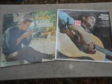 Hangin' On Waylon Jennings / This is Johnny Cash 2x Vinyl Records 1968 '69 VG 