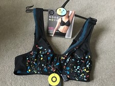 BNWT M&S GOOD MOVE HIGH IMPACT SPORTS BRA 2  TWO PACK 32A RRP £30