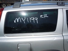 01-06 Volvo XC70 Rear Quarter Window Glass Pass Right OEM W/O Glass Break Sensor