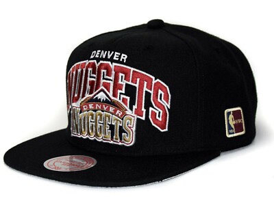 Mitchell & Ness Snapback Black Team Arch NBA HWC DENVER NUGGETS schwarz