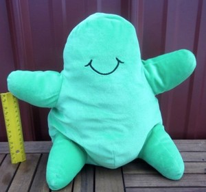 FLUBBER the Lime Green Blob plush doll Disney talking toy 1997 | eBay