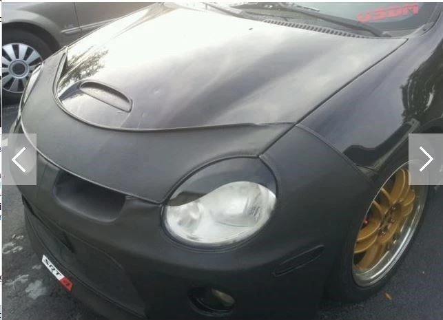 Lebra Front End Mask Cover Bra Fits DODGE NEON SRT-4 2003-2005 03 04 05 - Image 3 of 4