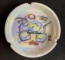 Cayman Islands 5" Decorative Porcelain Ash Tray