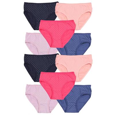 TupTam Mädchen Slips mit Aufdruck 10er Pack