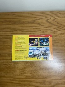 Lego City 7741 Police Helicopter 2008 With Manual & Minifigure 100% Complete