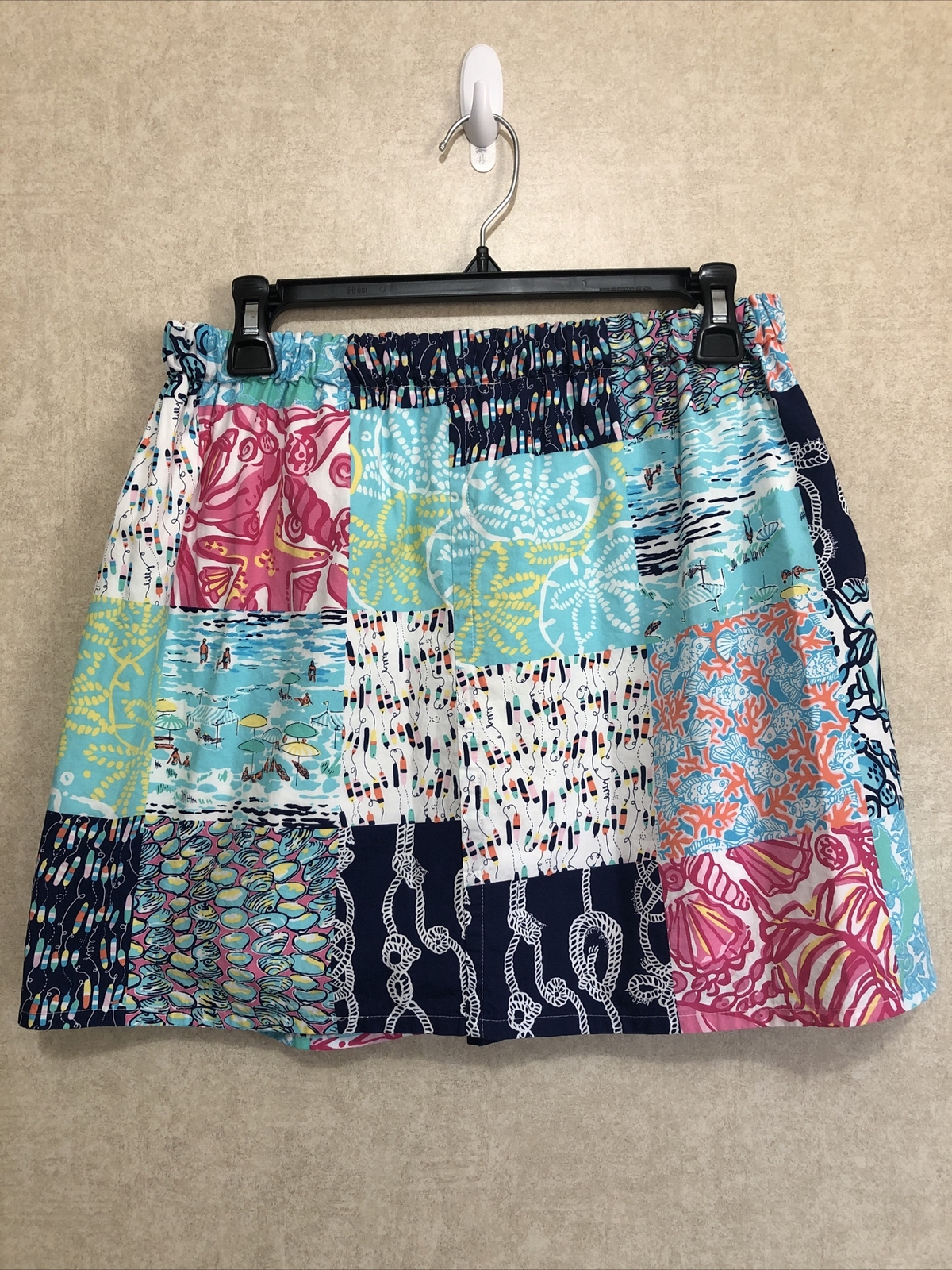 Lilly Pulitzer Nautical Patchwork Mini Skirt S/M … - image 2