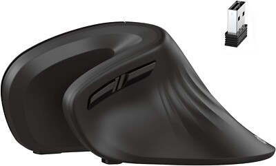 iClever Ergonomic Wireless Mouse, TM209G 2.4G Vertical Ergonomic Optical Mouse