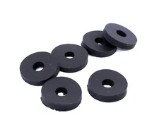 3/8" ID x 1 1/4" OD x 1/4" Rubber Flat Washers  Industrial & Automotive Grade