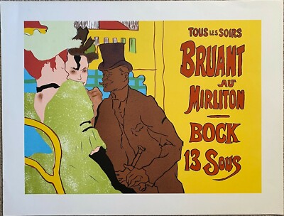 Tous Les Soirs by Henri de TouLouse Lautrec - Silkscreen | eBay