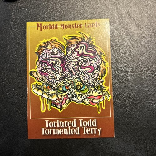 Jb2 Morbid Monster Nostalgicards 1999 #45 Tortured Todd Tormented Terry - Picture 1 of 3