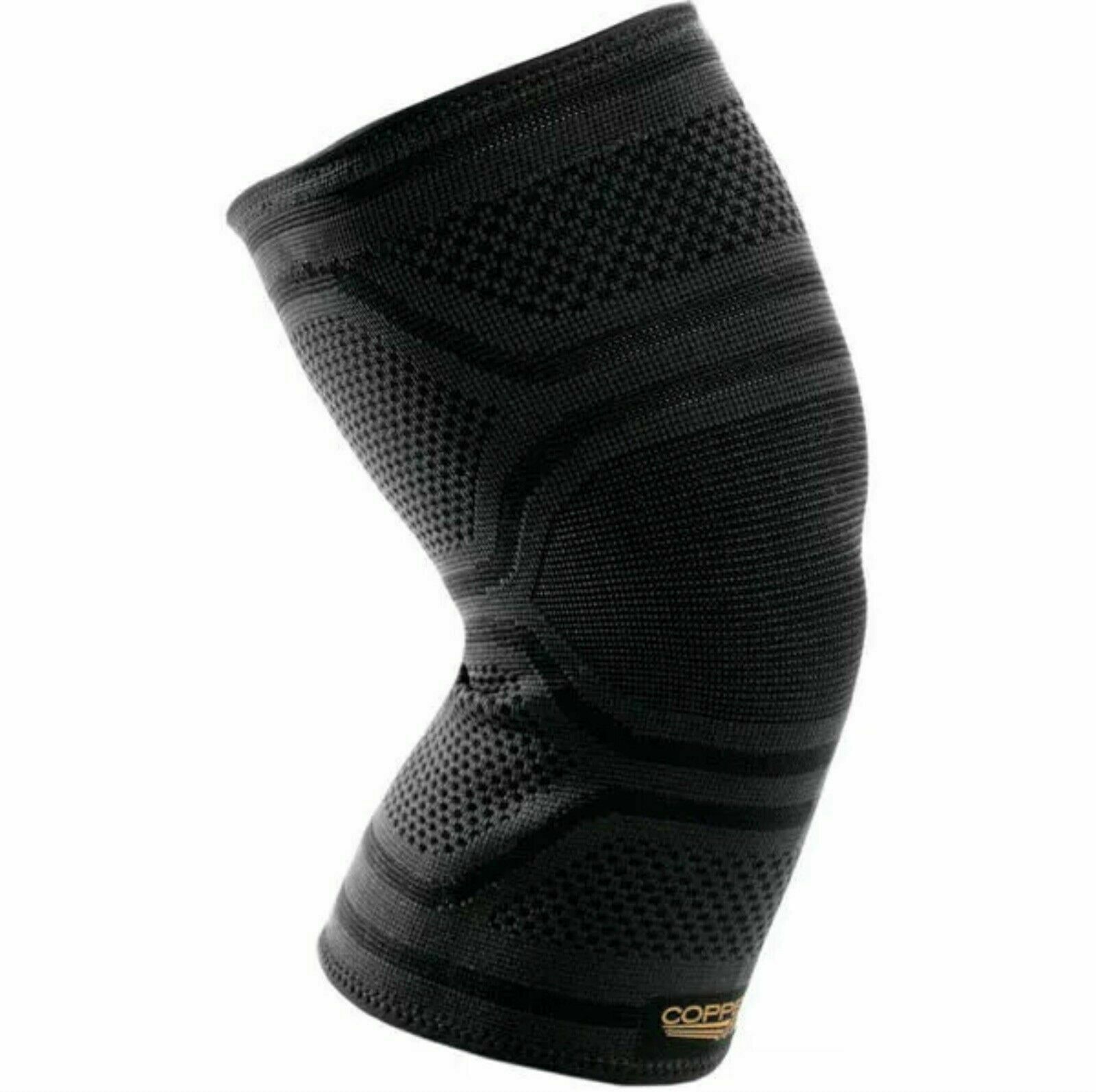 Copper Fit Elite Knee Compression Sleeve S/M Copper Infused 2 Pack